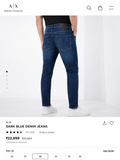 ARMANI EXCHANGE AX JEANS