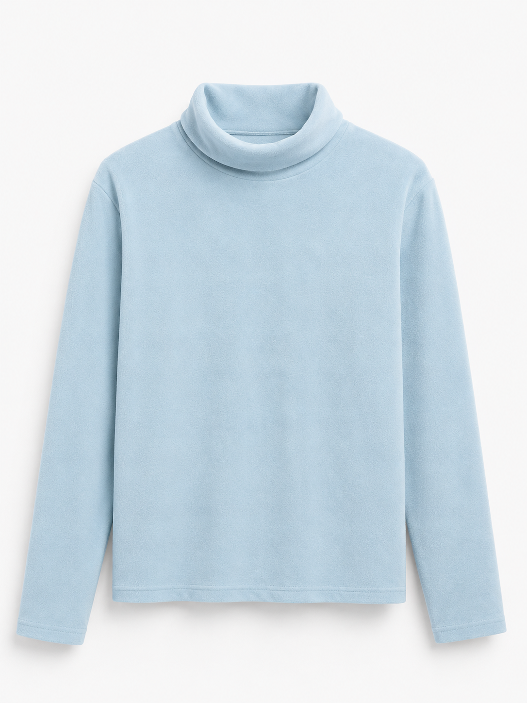 ZARA IMPORTED VELVET HIGH NECK
