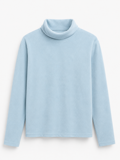 ZARA IMPORTED VELVET HIGH NECK