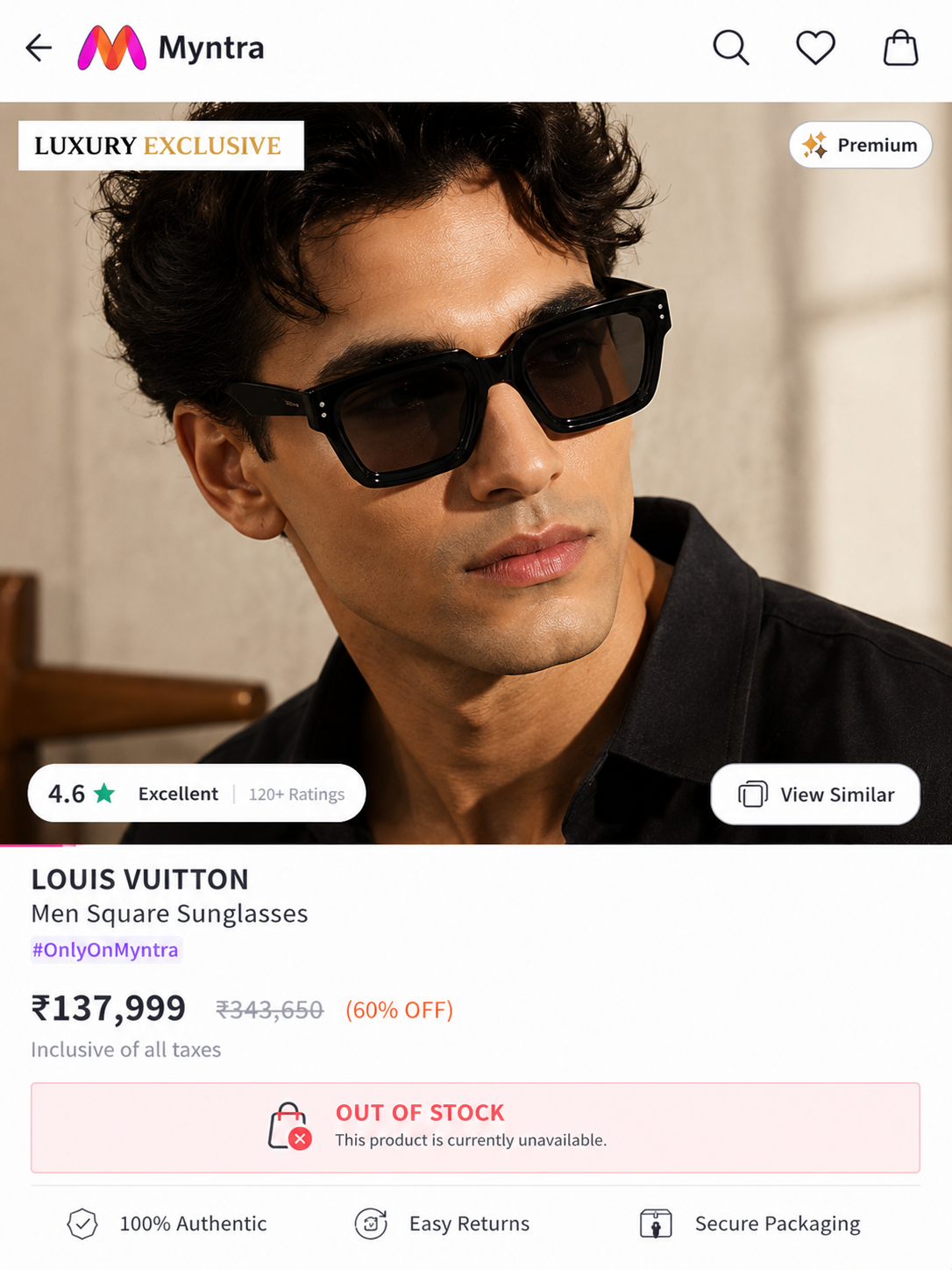 LOUIS VUITTON PREMIUM SUNGLASSES