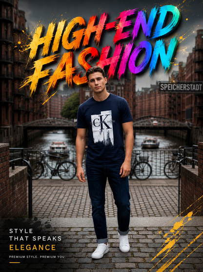 CALVIN KLEIN CK BLUE TSHIRT (Copy)