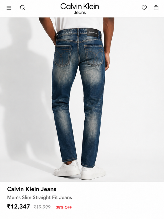 CALVIN KLEIN CK JEANS