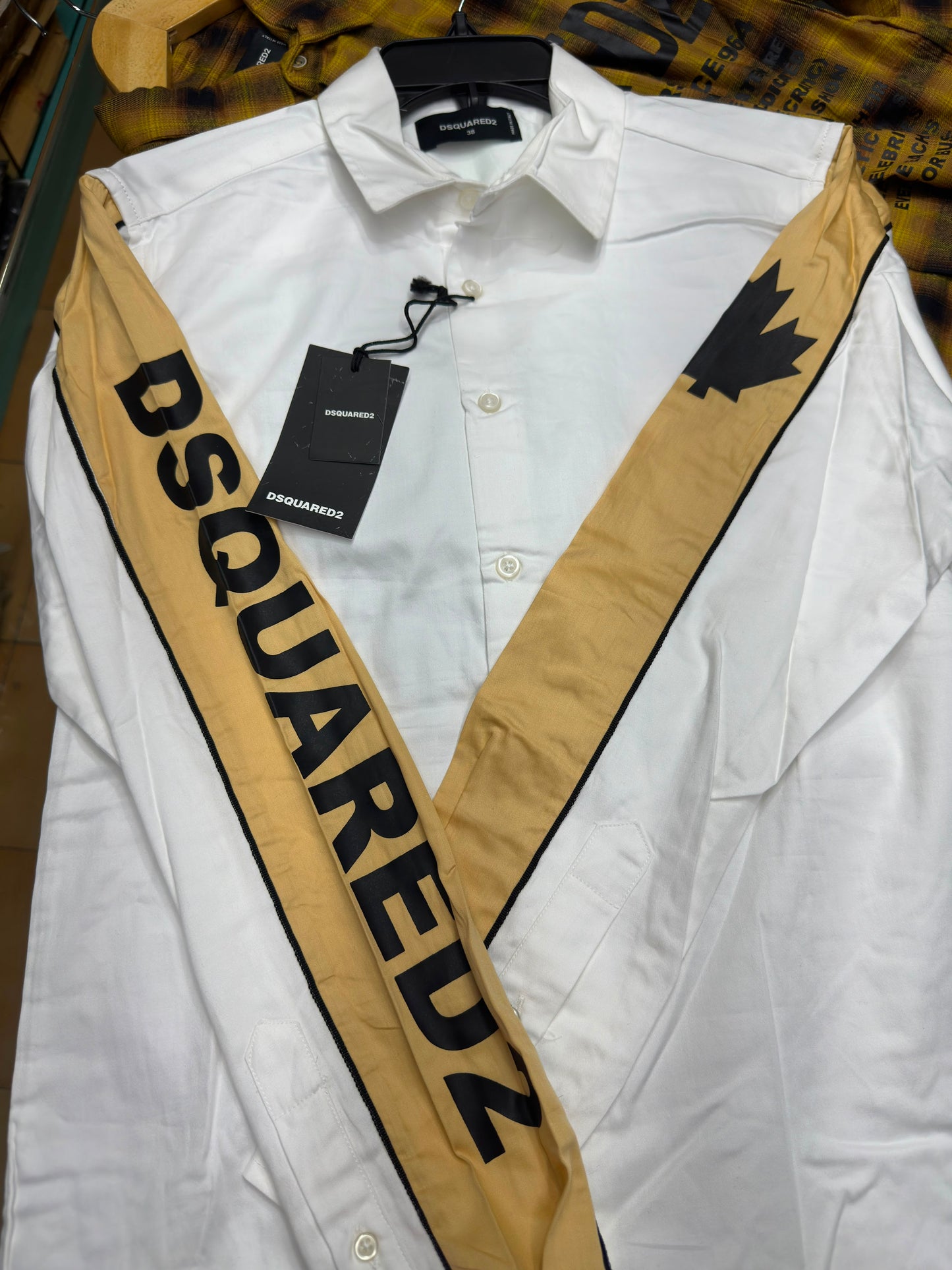 DSQUARED2 WHITE SHIRT