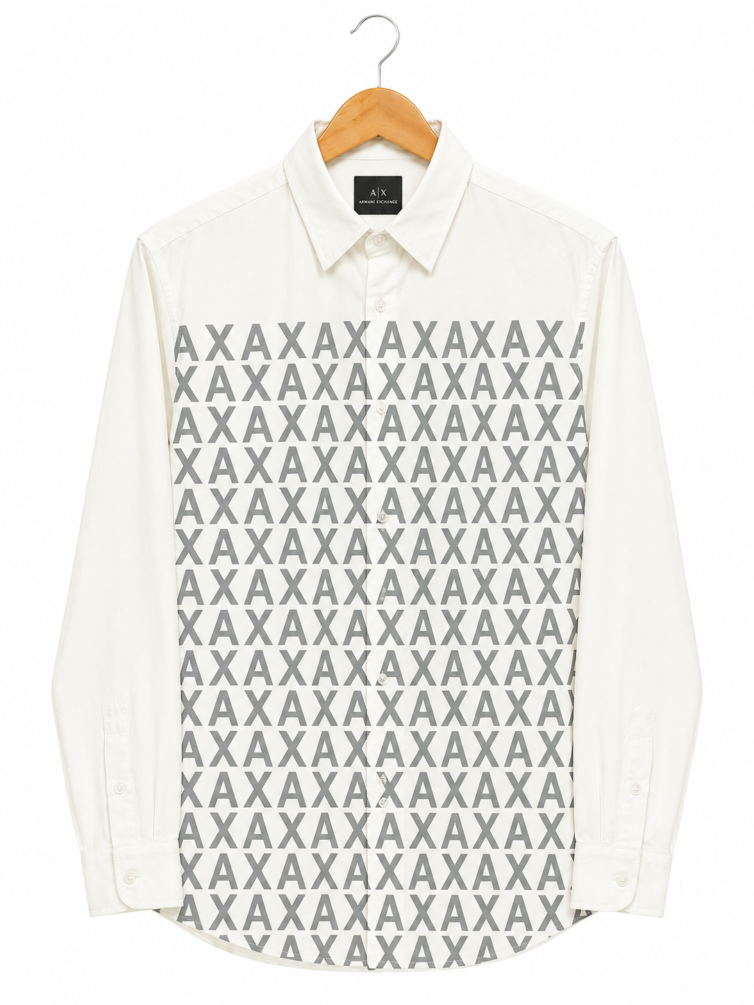 ARMANI EXCHANGE AX WHITE SHIRT
