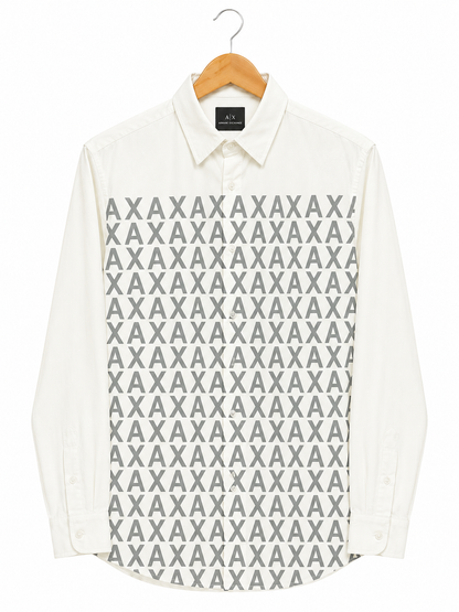 ARMANI EXCHANGE AX WHITE SHIRT