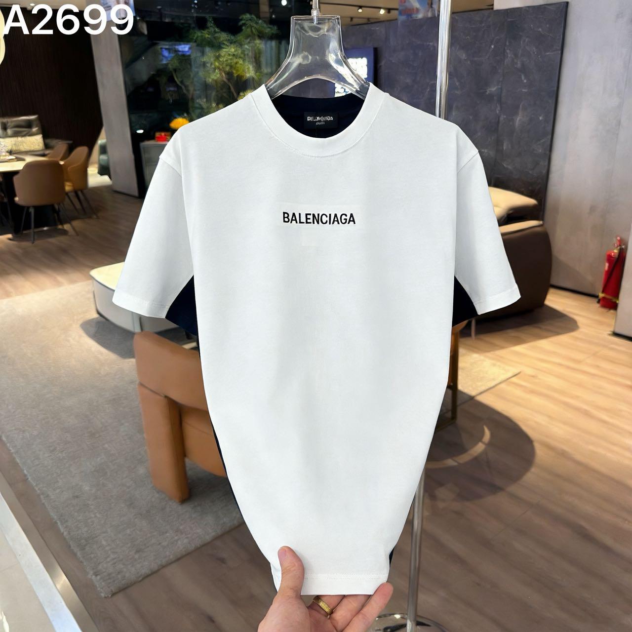 BALENCIAGA IMPORTED LUXURY HIGH QUALITY WHITE TSHIRT