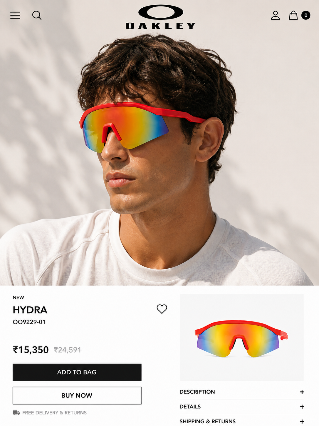 OAKLEY HYDRA PREMIUM SUNGLASSES