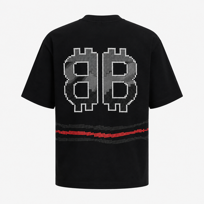 BALENCIAGA IMPORTED LUXURY HIGH QUALITY BLACK TSHIRT