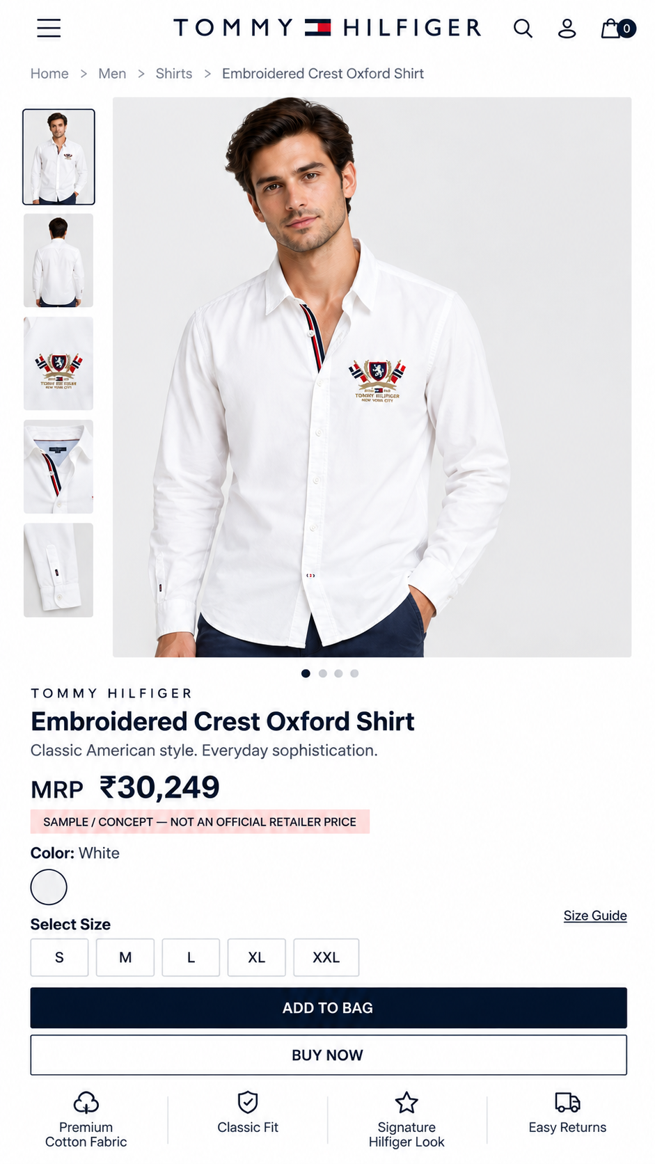 TOMMMY HILFIGER SHIRT