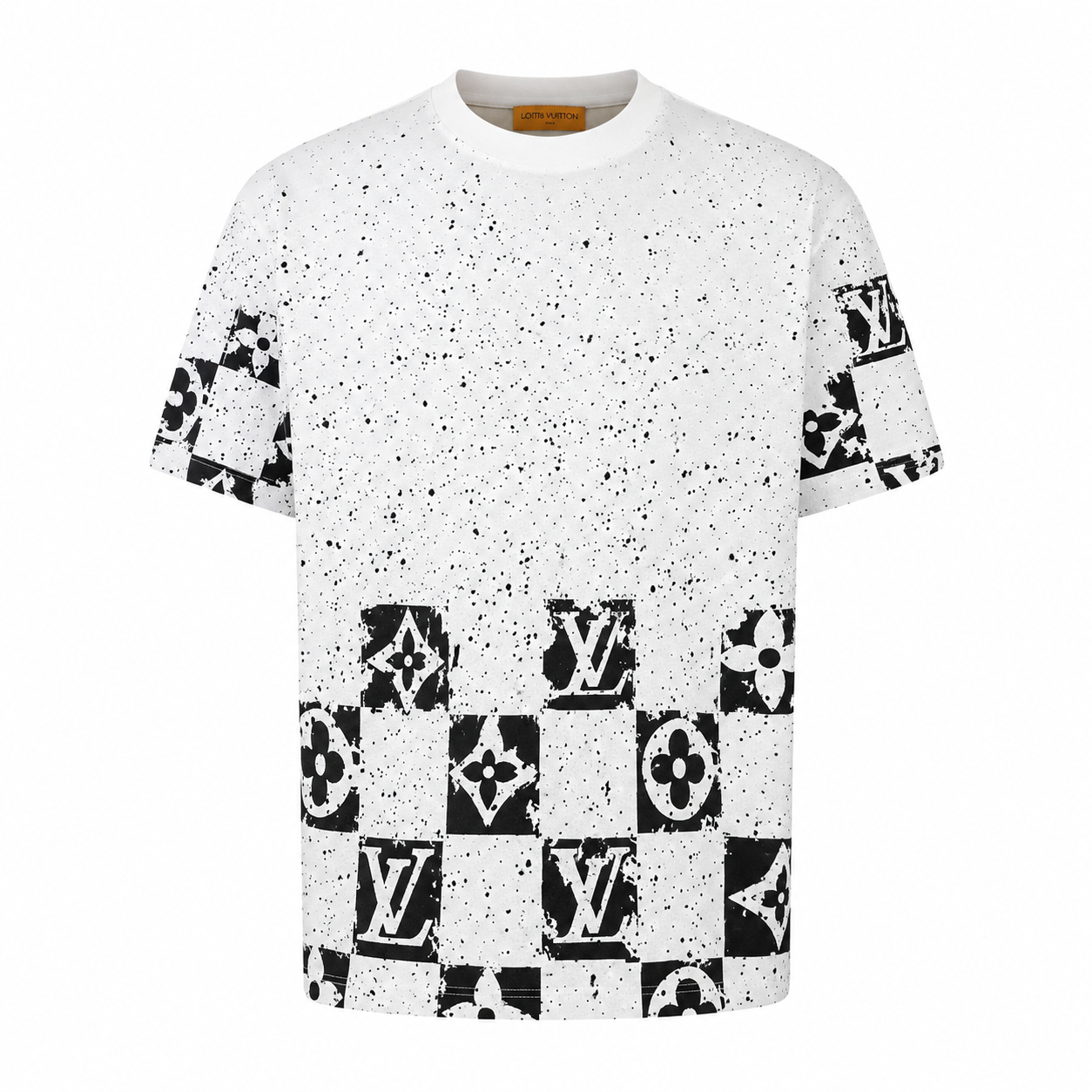 LOUIS VUITTON IMPORTED LUXURY HIGH QUALITY WHITE TSHIRT