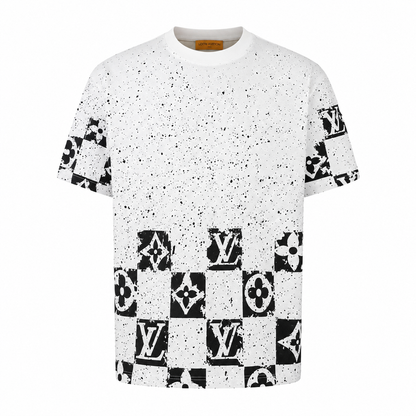 LOUIS VUITTON IMPORTED LUXURY HIGH QUALITY WHITE TSHIRT