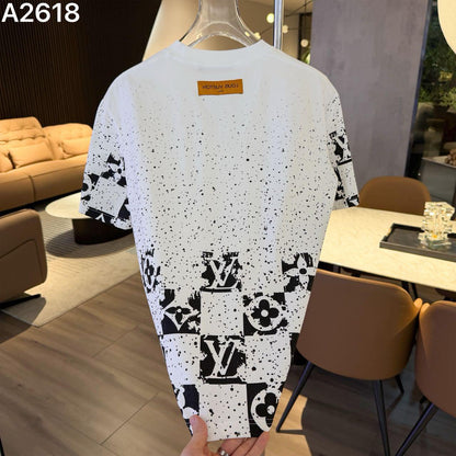 LOUIS VUITTON IMPORTED LUXURY HIGH QUALITY WHITE TSHIRT