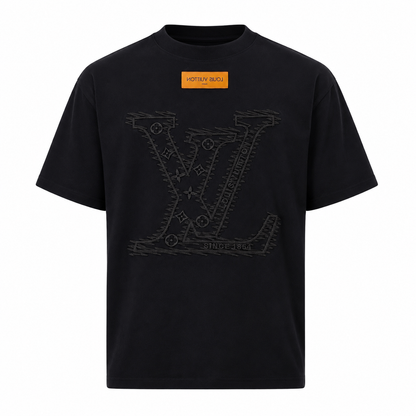 LOUIS VUITTON IMPORTED LUXURY HIGH QUALITY BLACK TSHIRT