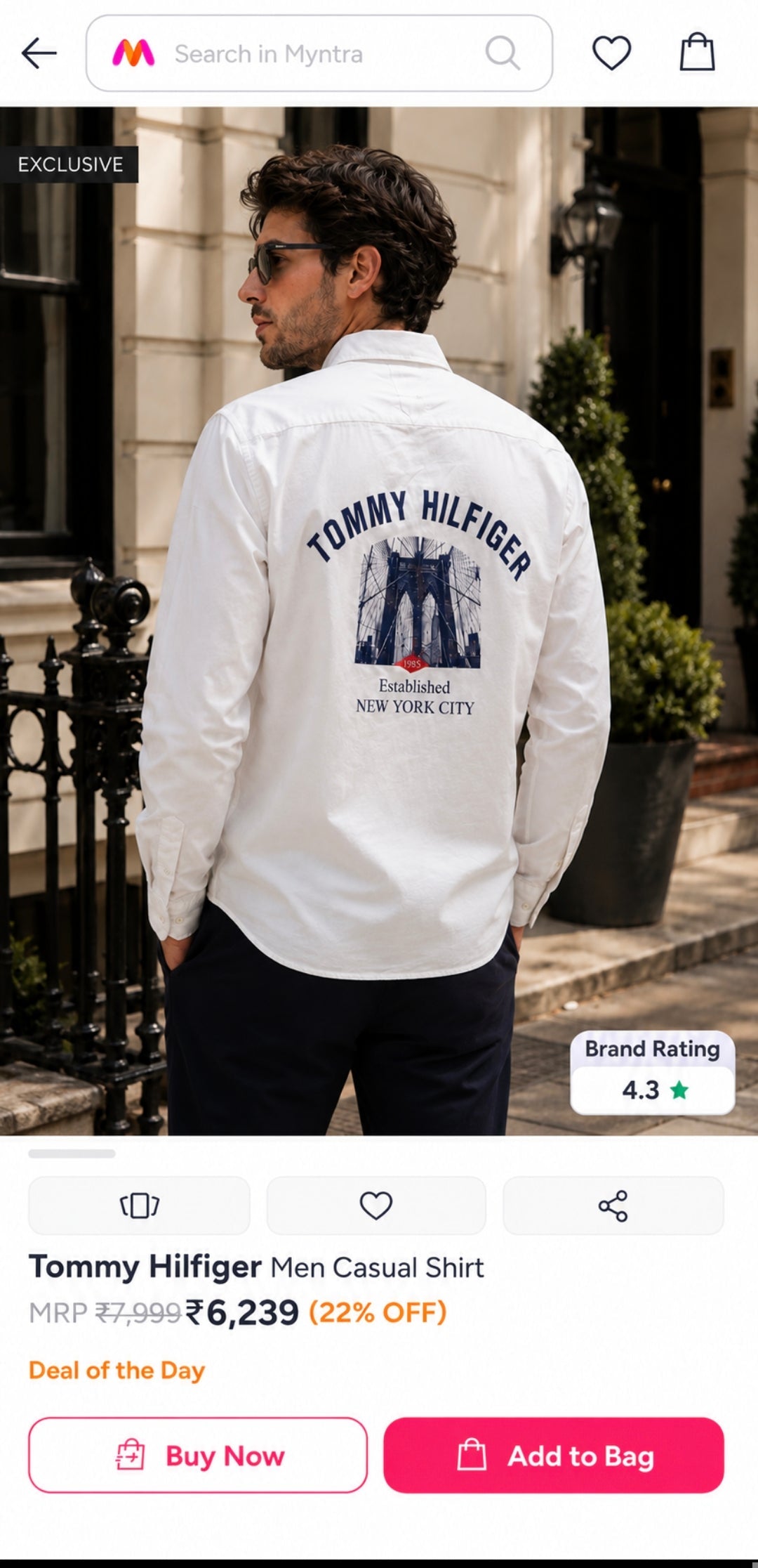 TOMMY HILFIGER SHIRT