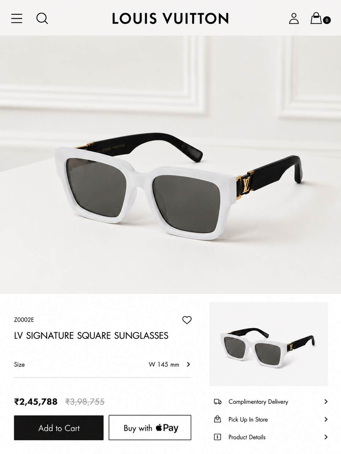 LOUIS VUITTON PREMIUM SUNGLASSES