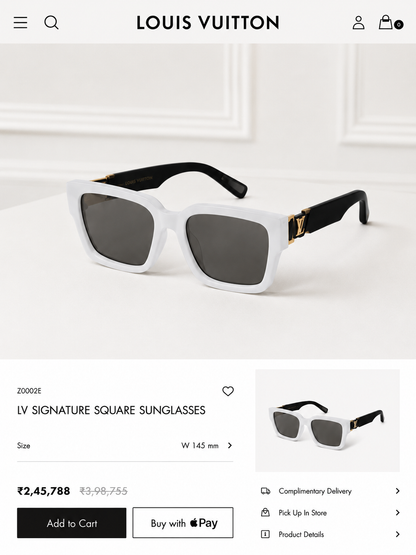 LOUIS VUITTON PREMIUM SUNGLASSES