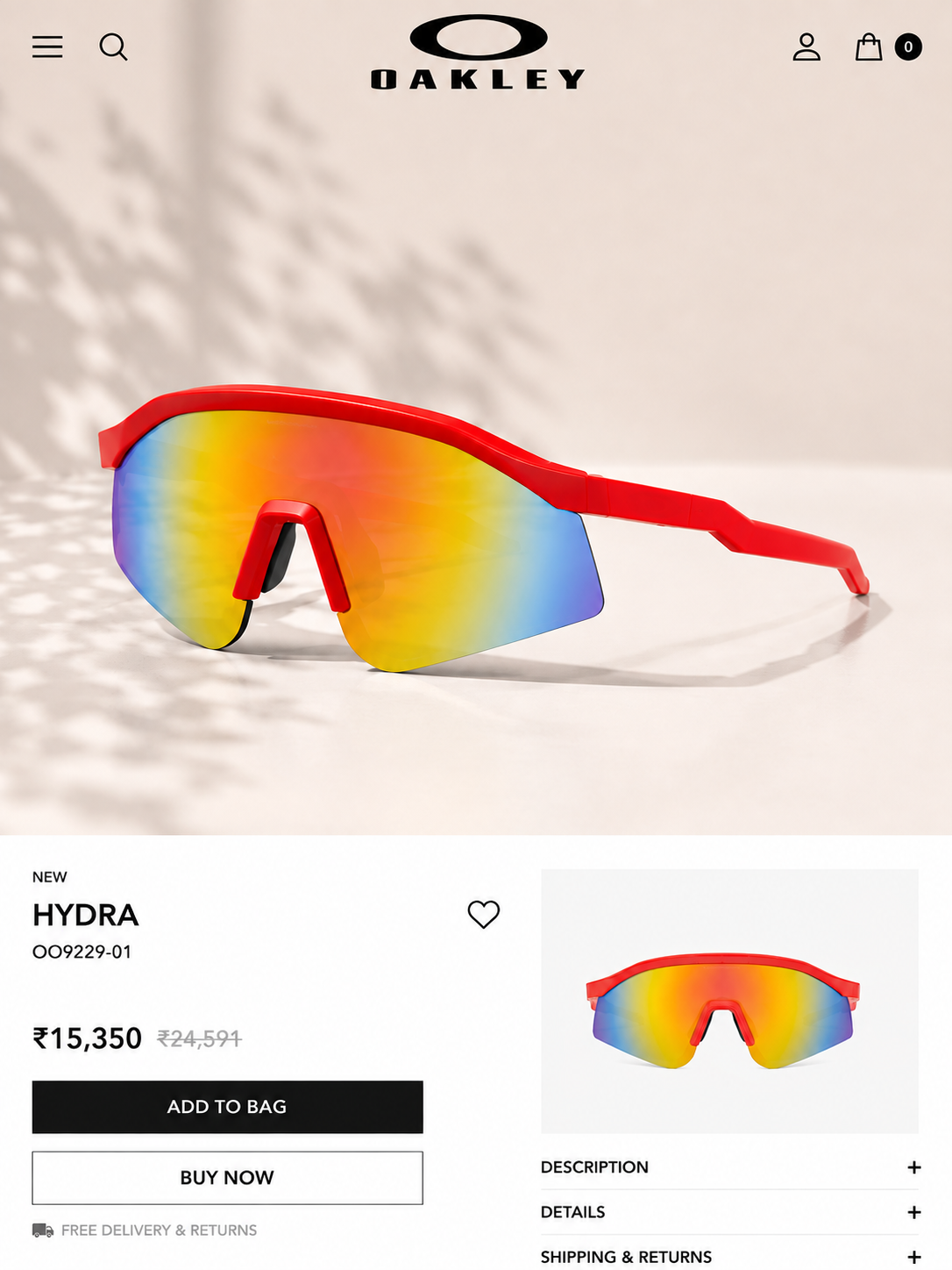 OAKLEY HYDRA PREMIUM SUNGLASSES