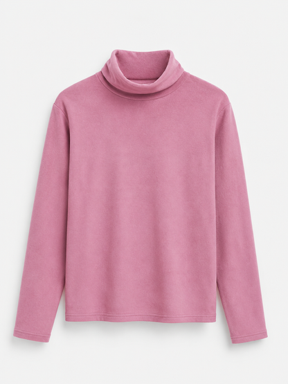 ZARA IMPORTED VELVET HIGH NECK