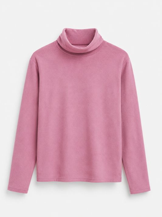 ZARA IMPORTED VELVET HIGH NECK