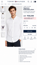 TOMMMY HILFIGR SHIRT
