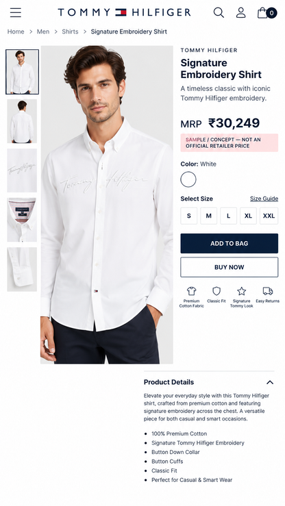 TOMMMY HILFIGR SHIRT