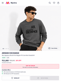ARMANI EXCHANGE MEN'S PREMIUM SWEATSHIRT
