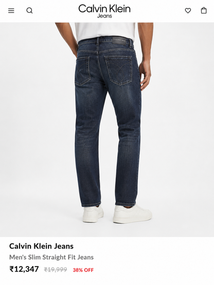 CALVIN KLEIN CK JEANS