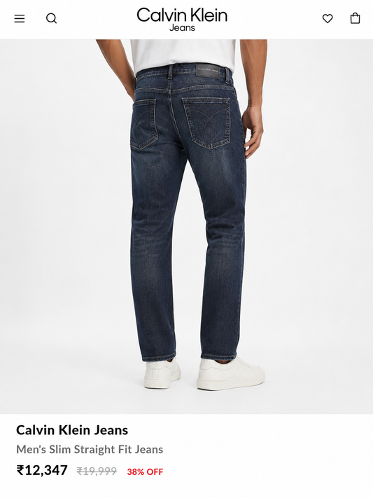CALVIN KLEIN CK JEANS