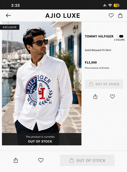 TOMMY HILFIGER SHIRT
