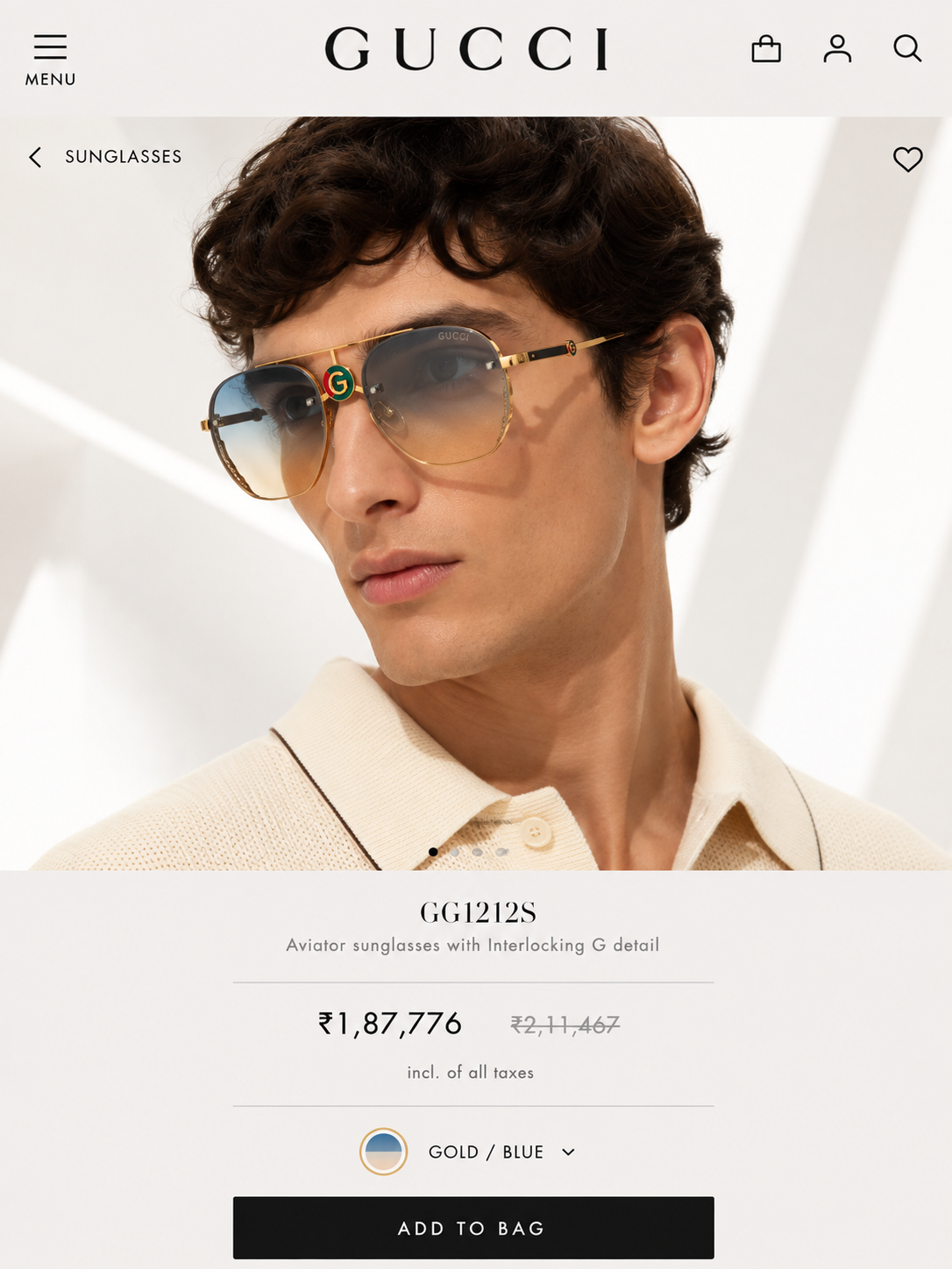 GUCCI PREMIUM SUNGLASSES