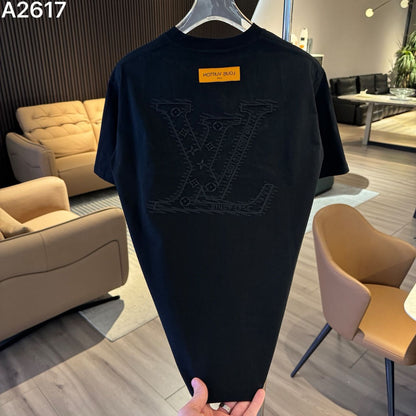 LOUIS VUITTON IMPORTED LUXURY HIGH QUALITY BLACK TSHIRT