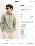 BOSS GREEN SHIRT