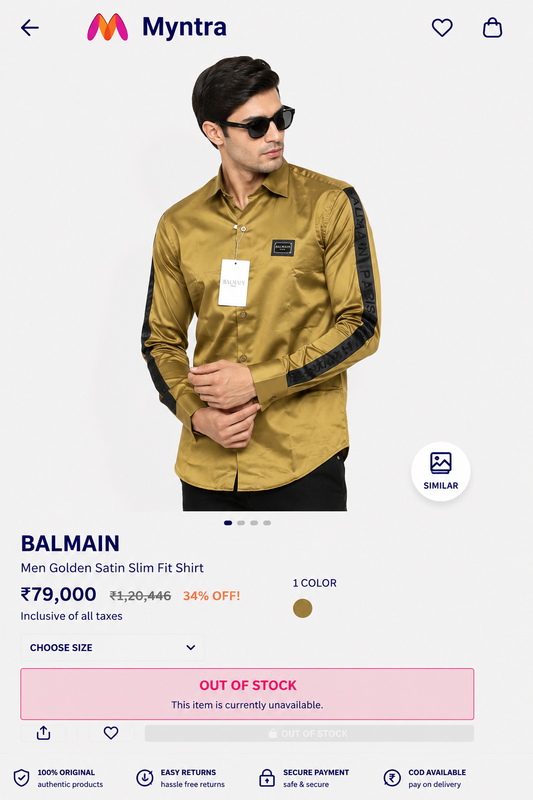 BALMAIN PARIS SIDE STRIP LIGHT GREEN SHIRT