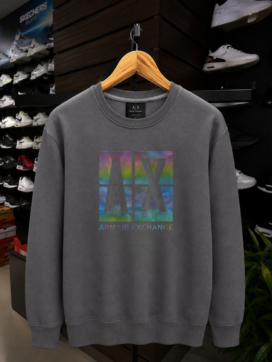 ARMANI EXCHANGE MEN'S PREMIUM SWEATSHIRT