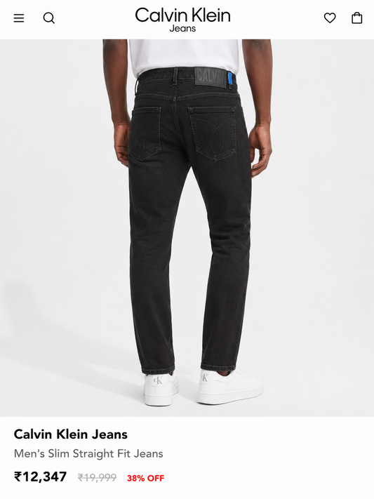 CALVIN KLEIN CK JEANS