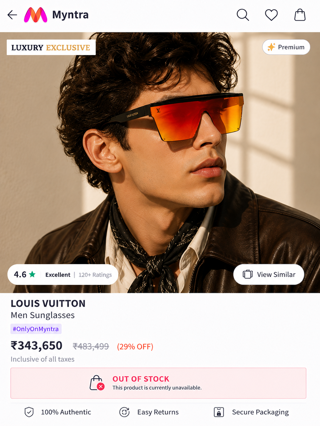 LOUIS VUITTON PREMIUM SUNGLASSES