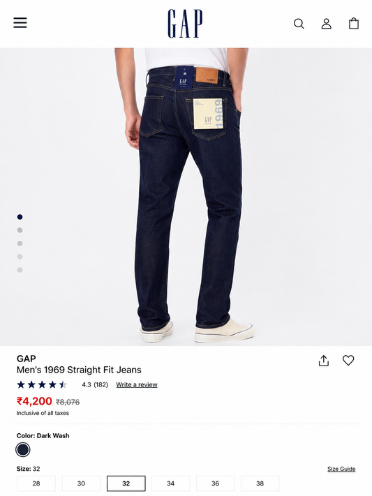 GAP JEANS