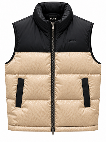 BOSS MEN'S PREMIUM PUFFER HALF JACKET