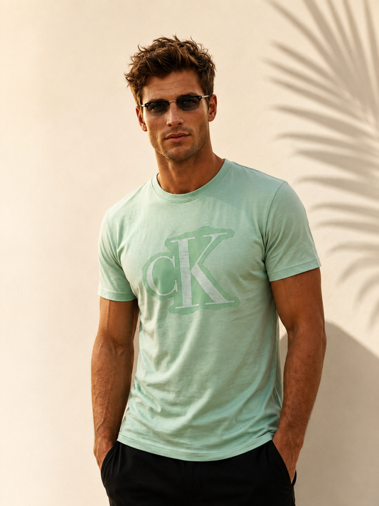 CALVIN KLEIN CK BLUE TSHIRT