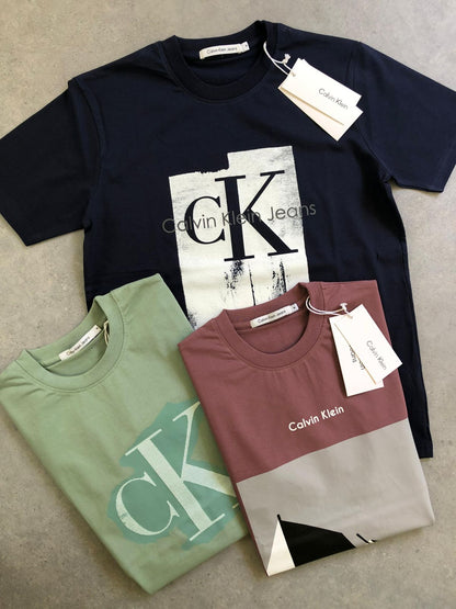 CALVIN KLEIN CK GREEN TSHIRT