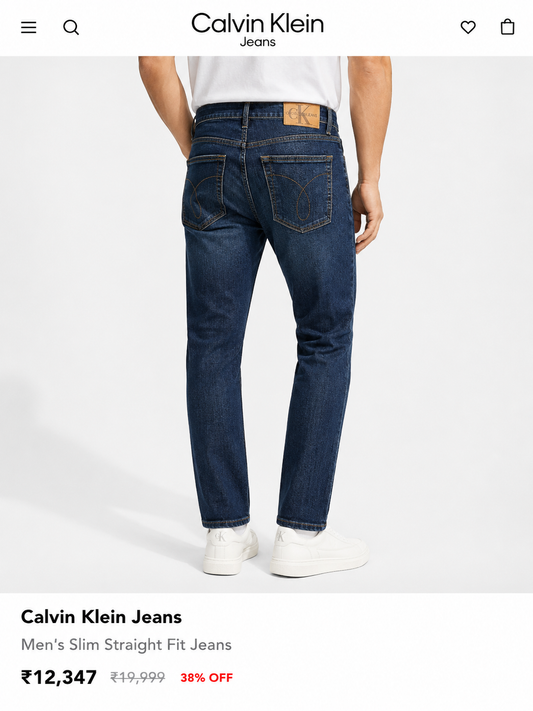 CALVIN KLEIN CK JEANS