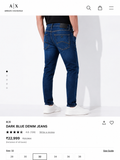 ARMANI EXCHANGE AX JEANS
