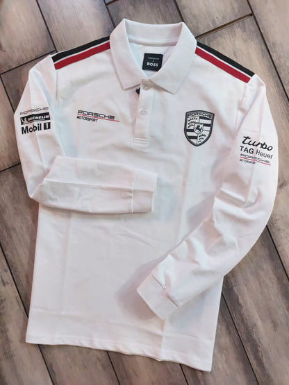BOSS PORSCHE POLO FULL SLEEVE TSHIRT
