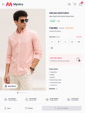 BROOKS BROTHERS PINK SHIRT