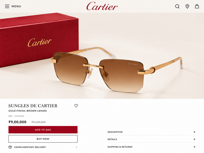 CARTIER PREMIUM SUNGLASSES