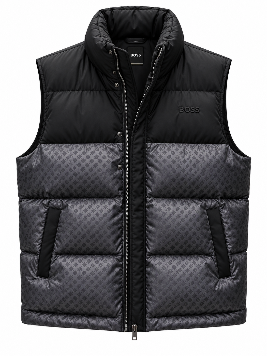 BOSS MEN'S PREMIUM PUFFER HALF JACKET