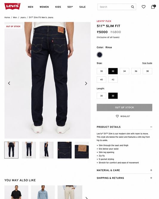 LEVIS JEANS