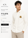 ARMANI EXCHANGE AX WHITE SHIRT