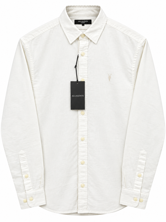 ALL SAINTS LINEN WHITE SHIRT