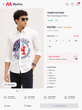 TOMMY HILFIGER WHITE SHIRT